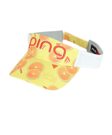 ピン（PING）ゴルフ フレッシュフルーツバイザー オレンジ HW-A2308 FフルーツVISOR OR 36811