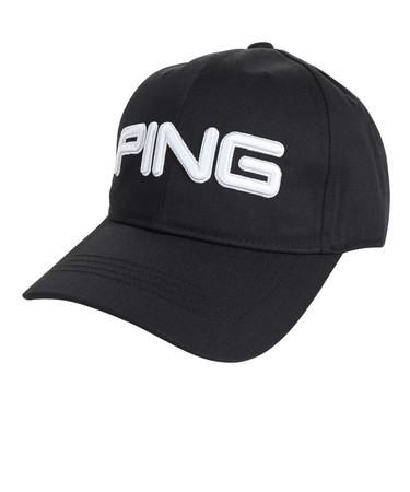 ピン（PING）ゴルフ デオゼロ ツアーキャップ HW-P2301 DEO.0 CAP BK 36785