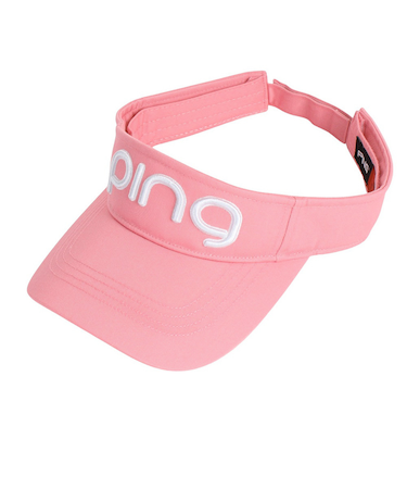ピン（PING）ゴルフ ツアーサンバイザー HW-L2302 DEO.0 VISOR PNK 36813