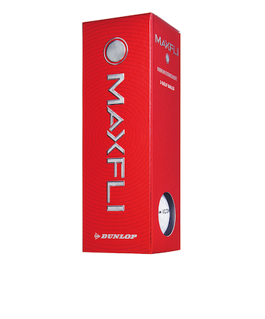 マックスフライ（MAXFLI）ゴルフボール マックスフライ MAXFLI WH 3ケ スリーブ(3個入り)