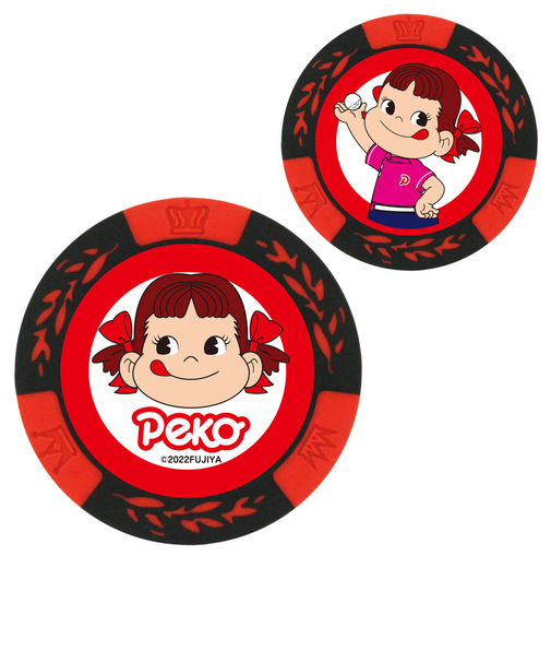 ホクシン(Hokushin)ゴルフマーカー 0359 ペコちゃんチップ