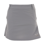 ゴルフウェア インナーパンツ付き パイピング プリーツスカート GSP021 GRY
