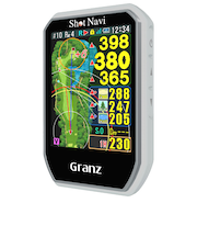 ショットナビ（Shot Navi）ゴルフ 距離測定器 小型 軽量 ゴルフナビ グランツ Granz ホワイト