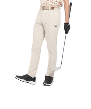 ゴルフウェア 日本製 CENTER CREASE ロングパンツ GRP043 BEG