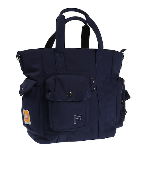 フィドラ（FIDRA）シューズポケット付きボストン FD5TGZ04 NVY