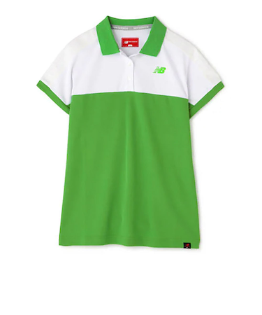 ニューバランス（new balance）ゴルフウェア メッシュダブルフェイス 半袖 ポロシャツ 012-3160501-132