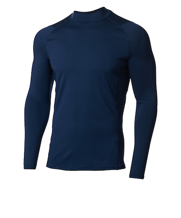 アンダーアーマー(UNDER ARMOUR)CG Fitted 長袖モックネックシャツ 1375334 408