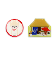 ホクシン(Hokushin)ゴルフマーカー 豆しば3兄弟CLMK さすけ MK0374