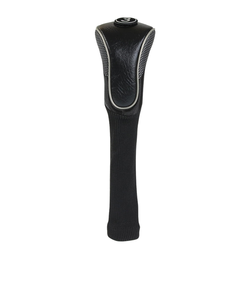 パフォーマンスギア（PG）ゴルフ ニットタイプ フェアウェイウッド ロングウッド専用 ヘッドカバー PGIT2T3025 BLK