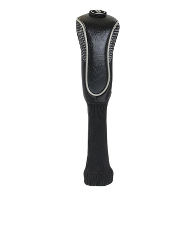 パフォーマンスギア（PG）ゴルフ ニット ユーティリティー用 ヘッドカバー PGIT2T3027 BLK