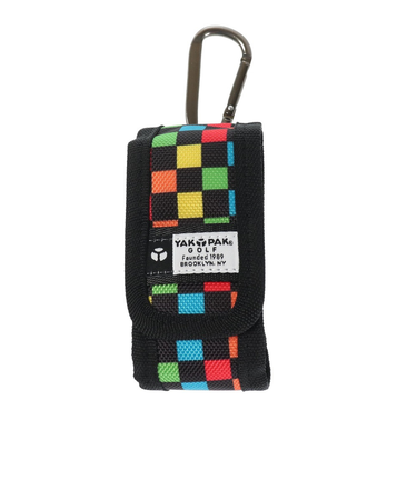 ヤックパック（YAK PAK）ゴルフ ボールポーチ YP-901BP マルチチェック