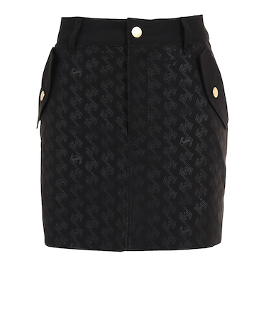 ゴルフウェア インナーショーツ付き GMエンボススカート 23SSSK04 BLK