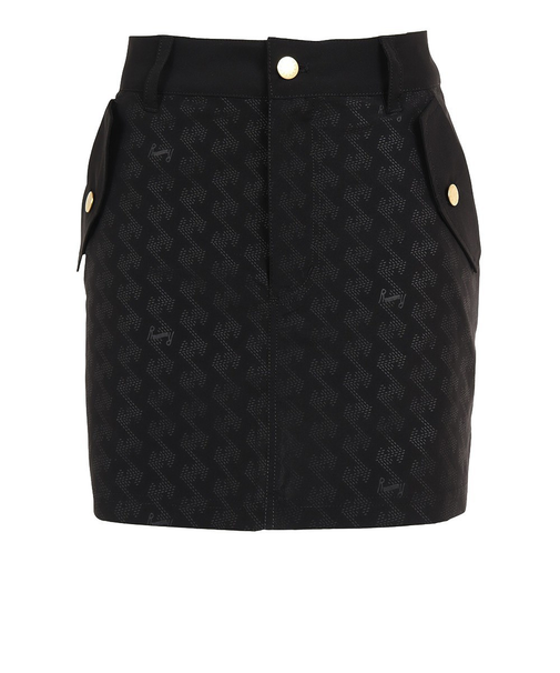 ゴルフウェア インナーショーツ付き GMエンボススカート 23SSSK04 BLK