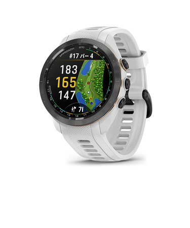 ガーミン（GARMIN）ゴルフ 距離計gPS ウォッチ アプローチ Approach S70 42mm スマートウォッチ ホワイト 010-02746-20