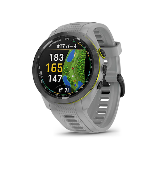 ガーミン（GARMIN）ゴルフ 距離計gPS ウォッチ アプローチ Approach S70 42mm スマートウォッチ グレー 010-02746-21
