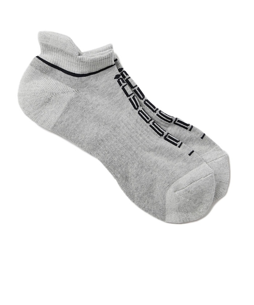 ROSASEN（ROSASEN）ゴルフ ロゴ入りスニーカーソックス 046-48231-012