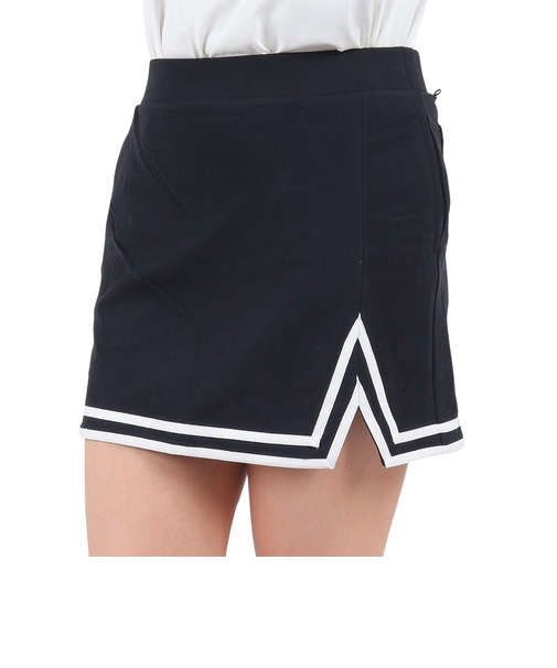 ROSASEN(ROSASEN)ゴルフウェア インナーショーツ付き A-Line ダブルライン スリットミニスカート 048-78442-019