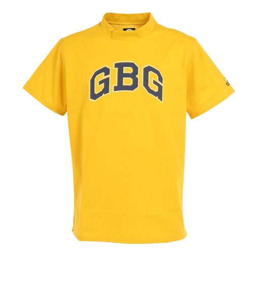 ゴールデンベア（GOLDEN BEAR）ゴルフウェア 吸汗 速乾 半袖 モックネック メンズ GBGミニモックネックTシャツ 311J4541-C29