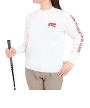 ROSASEN（ROSASEN）ゴルフウェア 袖ロゴモックセーター 048-18311-004