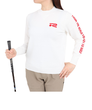 ROSASEN（ROSASEN）ゴルフウェア 袖ロゴモックセーター 048-18311-004