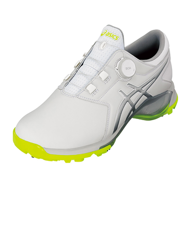 アシックス（ASICS）ゴルフシューズ ゲルエース プロ エム ボア 1111A229 101WH/YL