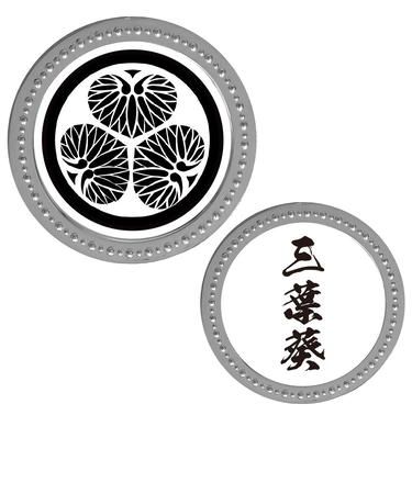 ホクシン（Hokushin）家紋マーカー 三つ葉葵 徳川家康 SV KAM-SV-005