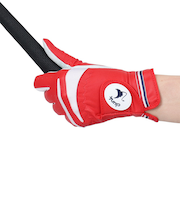 クランク(CLUNK)ゴルフグローブ 左手用 CL5PWG10 RED