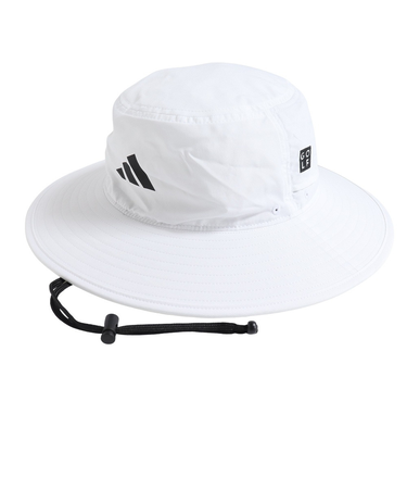 アディダス（adidas）ゴルフ ワイドブリム ハット EEU21-HS5473WH
