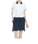 ゴルフウェア 半袖 ロゴジャガード ワンピース THLA318-WHT