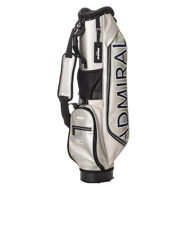 アドミラル ゴルフ（Admiral GOLF）ゴルフ キャディバッグ スタンド式 6.5型 3分割 ミドルスタンド マット ADMG3AK1-GRY