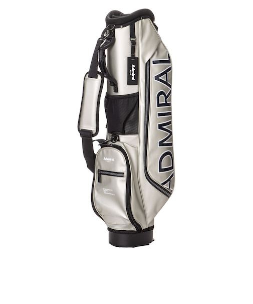 アドミラル ゴルフ（Admiral GOLF）ゴルフ キャディバッグ スタンド式 6.5型 3分割 ミドルスタンド マット ADMG3AK1-GRY
