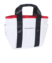 トミーアーマー(Tommy Armour)ゴルフ 総柄 ラウンドバッグ トートバッグ TAPG23Y180003 WHT