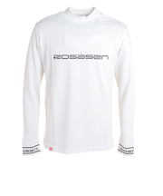 ROSASEN（ROSASEN）ゴルフウェア 吸水 速乾 ストレッチ 長袖モックネックニット 044-29811-005