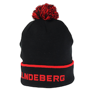 J.LINDEBERGゴルフ ニット帽 ストライプビーニー 073-59940-019