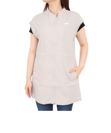 エピキュール（epicure）ゴルフウェア アウター 吸水 速乾 フレンチスリーブ ロングベスト 155-48370-051