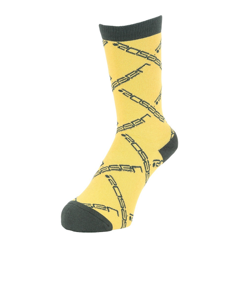 ROSASEN（ROSASEN）ゴルフ モノグラムレギュラー丈ソックス 046-49932-032