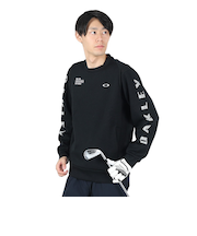 オークリー（OAKLEY）ゴルフウェア 吸汗 速乾 スウェットシャツ BOTH SHOULDERS クルー FOA405728-02E