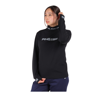 ピン（PING）ゴルフウェア 長袖ハイネックシャツ 622-3269804-010