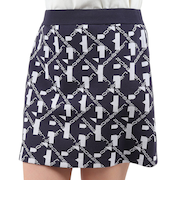 ROSASEN(ROSASEN)ゴルフウェア モノグラムジャカートエコニットスカート 045-79942-098