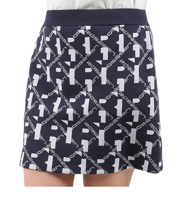 ROSASEN（ROSASEN）ゴルフウェア モノグラムジャカートエコニットスカート 045-79942-098