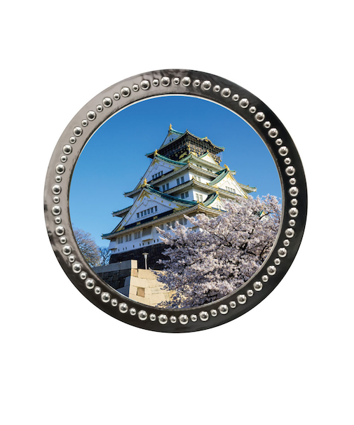 ホクシン（Hokushin）観光メタルマーカー大阪 MK0396