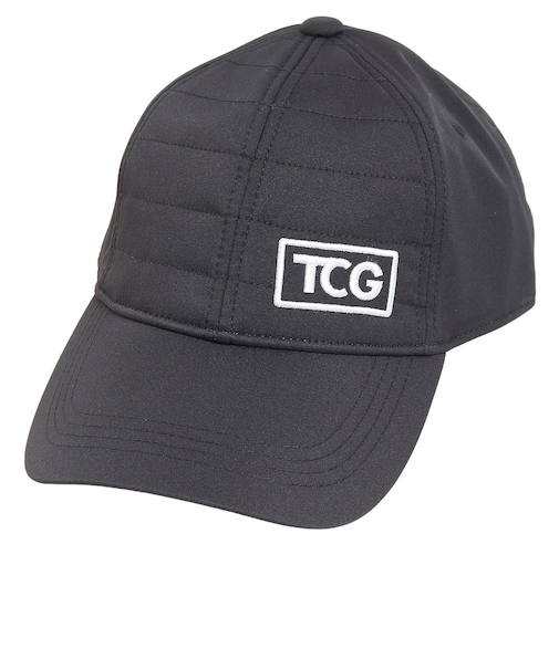 トランスコンチネンツ（TRANS CONTINENTS）ゴルフ キルティングキャップ TCC-038 BLK