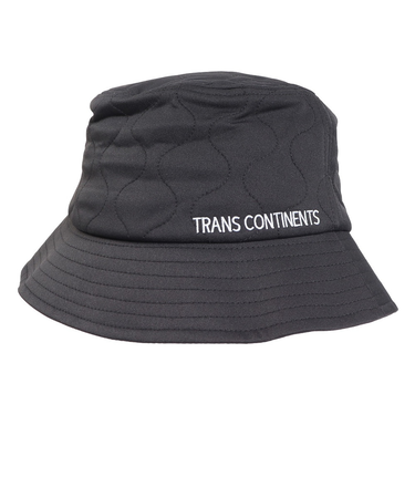 トランスコンチネンツ（TRANS CONTINENTS）ゴルフ キルティングハット TCH-039 BLK
