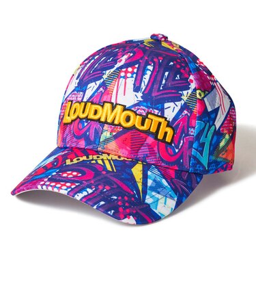 ラウドマウス（LOUDMOUTH）ゴルフ 柄キャップ 773921-377