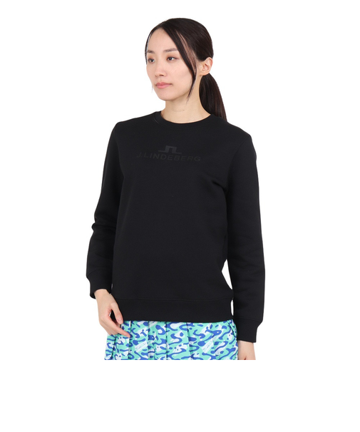 J.LINDEBERG(J.LINDEBERG)ゴルフウェア アウター Alpha 長袖クルーネック トレーナー 072-39911-019