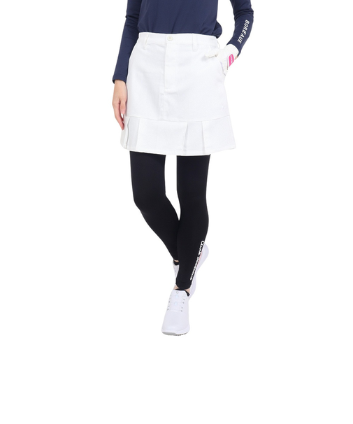 クランク（CLUNK）ゴルフウェア レギンスセットスカート CL5QUP05 WHT