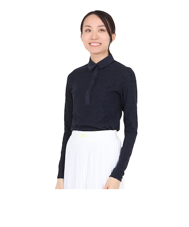 J.LINDEBERG(J.LINDEBERG)ゴルフウェア Rosemary 長袖ポロシャツ 072-29916-098