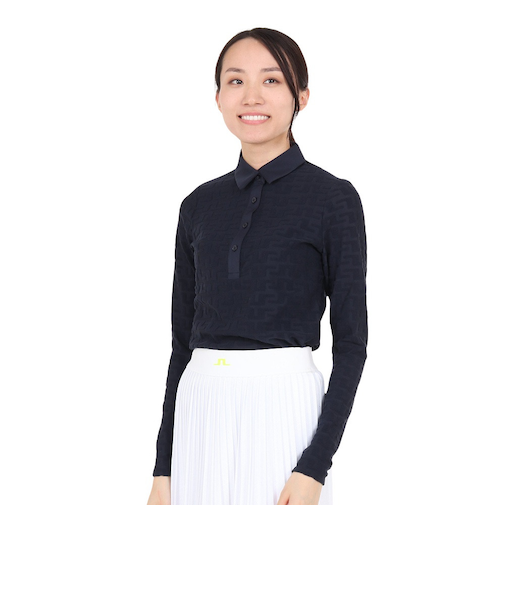 J.LINDEBERG(J.LINDEBERG)ゴルフウェア Rosemary 長袖ポロシャツ 072-29916-098