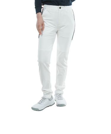 アドミラル ゴルフ（Admiral GOLF）ゴルフウェア サイドライン ロングパンツ ADLA366-WHT