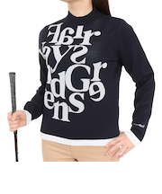 ビバハート（VIVA HEART）ゴルフウェア タイポグラフィジャカードニット 012-19910-098